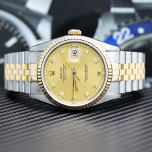 Lade das Bild in den Galerie-Viewer, Datejust Stahl/Gold Ref : 16233
