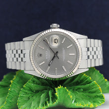 Lade das Bild in den Galerie-Viewer, Rolex Datejust Stahl/Weißgold Ref : 16014
