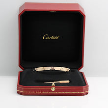 Lade das Bild in den Galerie-Viewer, Cartier Love Armreif Armband Bracelet in Rosegold 750 Größe 18
