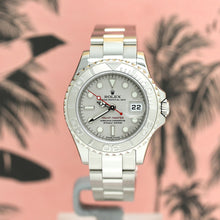 Lade das Bild in den Galerie-Viewer, Rolex Yachtmaster Lady Stahl/Platin Ref: 169622
