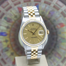 Lade das Bild in den Galerie-Viewer, Datejust Stahl/Gold Ref : 16233
