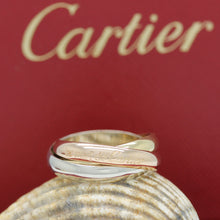 Lade das Bild in den Galerie-Viewer, Cartier Trinity Tricolour 18KT Gold mit Cartier Box in Gr. 55
