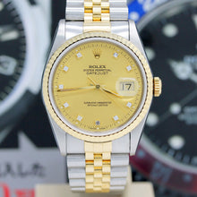 Lade das Bild in den Galerie-Viewer, Datejust Stahl/Gold Ref : 16233
