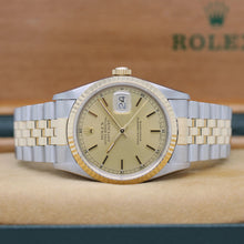 Lade das Bild in den Galerie-Viewer, Datejust Stahl/Gold Ref : 16233
