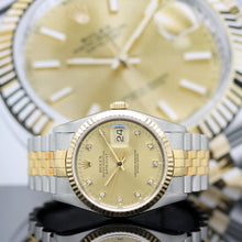 Lade das Bild in den Galerie-Viewer, Datejust Stahl/Gold Ref : 16233
