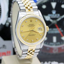 Lade das Bild in den Galerie-Viewer, Datejust Stahl/Gold Ref : 16233
