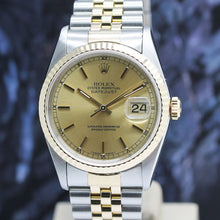 Lade das Bild in den Galerie-Viewer, Datejust Stahl/Gold Ref : 16233
