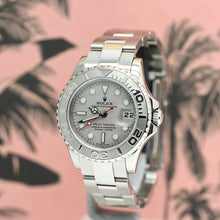 Lade das Bild in den Galerie-Viewer, Rolex Yachtmaster Lady Stahl/Platin Ref: 169622
