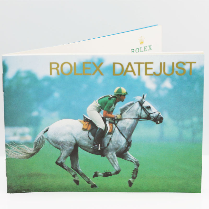 Rolex Datejust Booklet – ENG – 3.1989